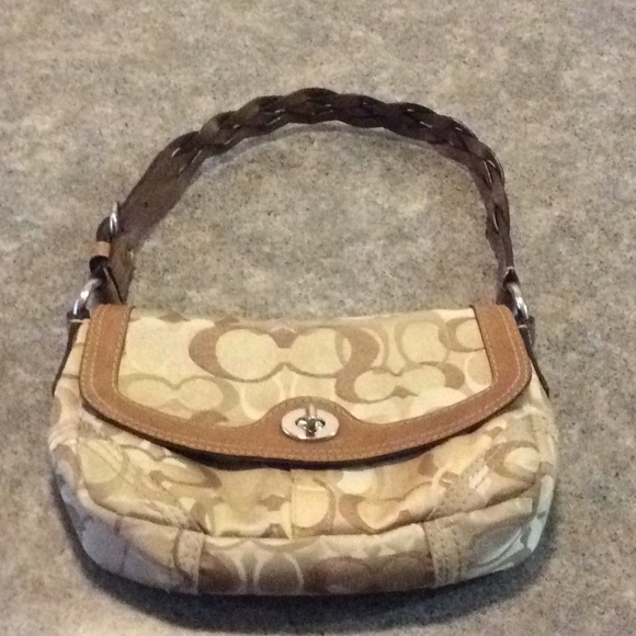 coach co794-10992 ๐ cloth and leather ๐